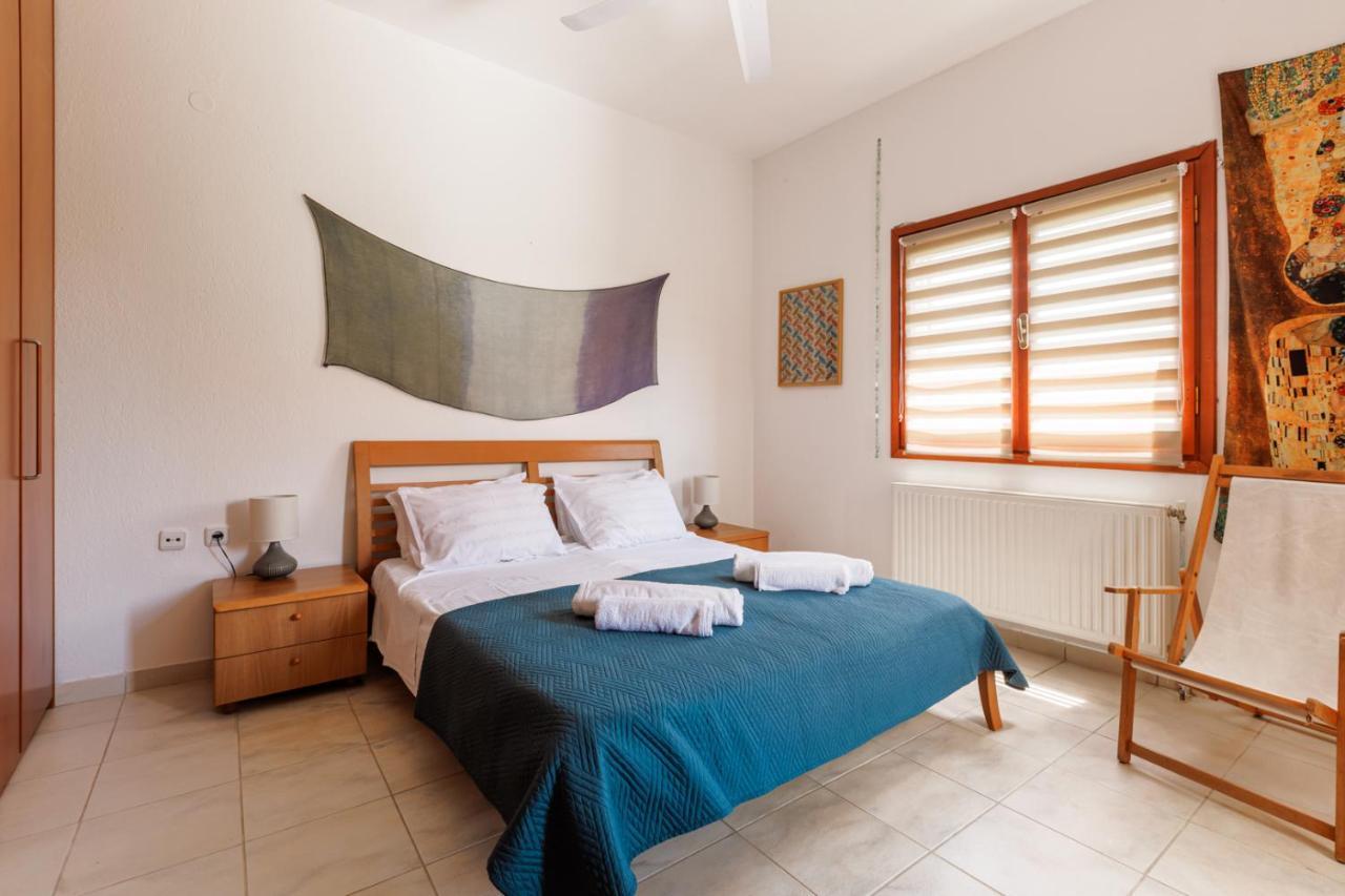 Large Home Near Potamos Beach إبانومي المظهر الخارجي الصورة