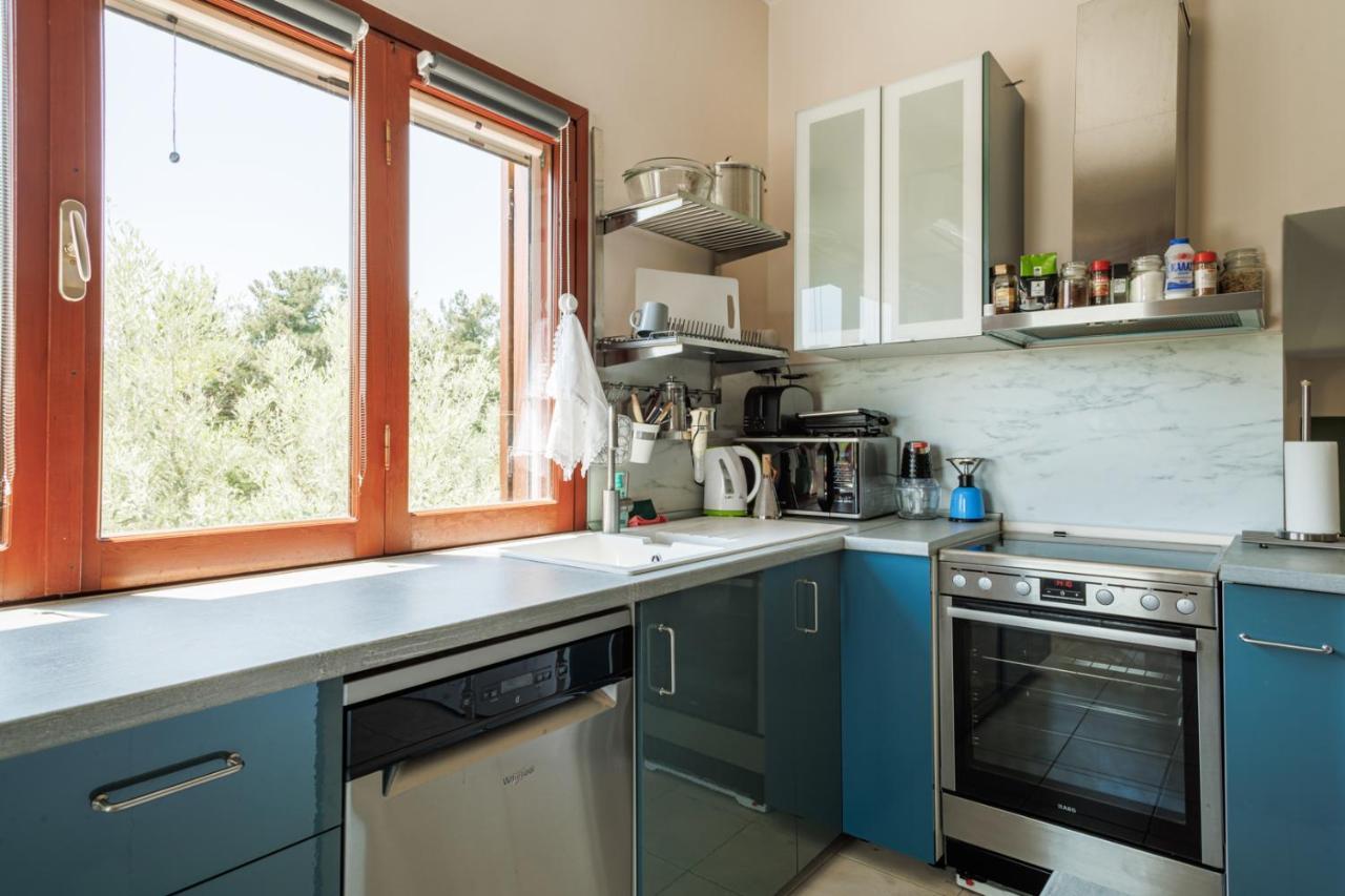 Large Home Near Potamos Beach إبانومي المظهر الخارجي الصورة